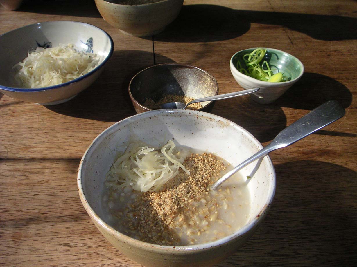 Haferbrei zum Frühstück - Makrobiotikrezepte